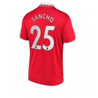 Manchester United Jadon Sancho #25 Fußballbekleidung Heimtrikot 2022-23 Kurzarm